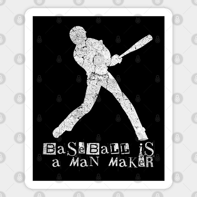 man maker baseball  by NFB Magnet by lord cobra